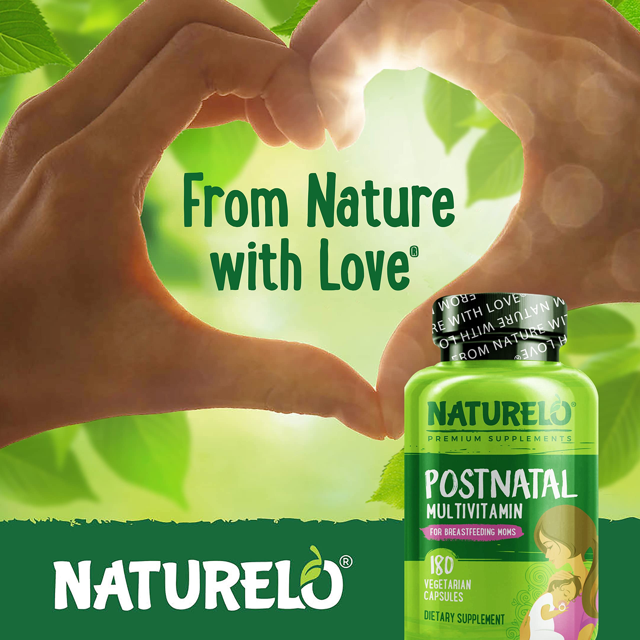 Foto 8 pulgar | Suplemento Multivitamínico Posnatal Naturelo Para Lactancia Materna 180c - Venta Internacional.