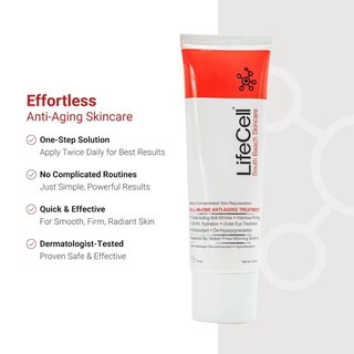 Foto 3 | Lifecell Crema Anti-edad Todo En Uno 75 Ml | Rellena, Reafirma Y Suaviza Líneas De Expresión