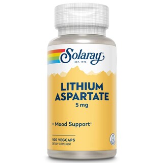 Foto 1 | Suplemento Solaray De Aspartato De Litio 5 Mg 100 Cápsulas - Venta Internacional.