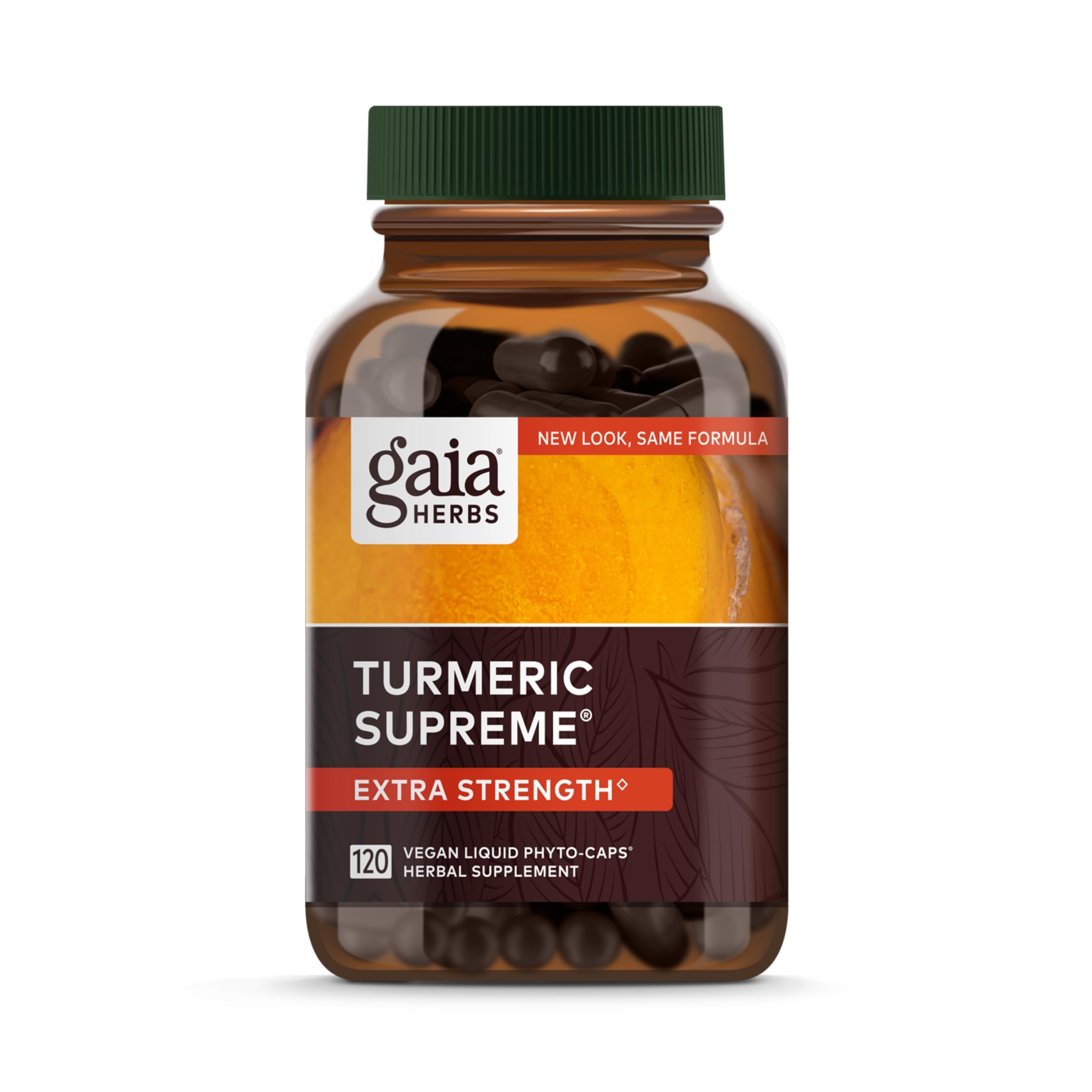 Foto 1 | Suplemento Gaia Herbs Turmeric Supreme Extra Strength 120 Cápsulas - Venta Internacional.