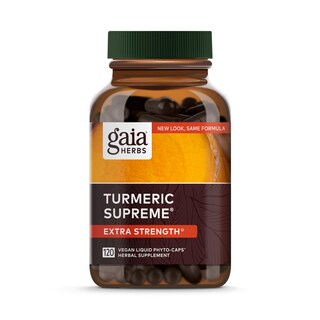 Foto 1 | Suplemento Gaia Herbs Turmeric Supreme Extra Strength 120 Cápsulas - Venta Internacional.