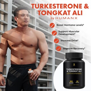 Foto 3 | Suplemento Humanx Turkesterone Y Tongkat Ali 900 Mg - Venta Internacional.