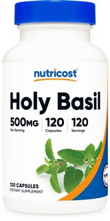 Foto 1 | Suplemento Nutricost, Cápsulas De Albahaca Santa, 500 Mg, 120 Cápsulas - Venta Internacional.