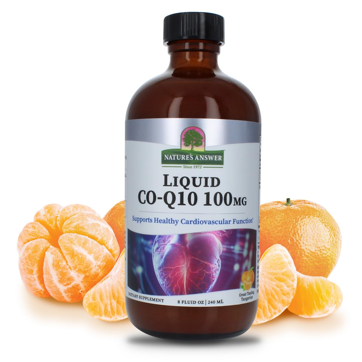 Foto 1 | Suplemento Líquido Nature's Answer Co-q10, 240 Ml, Vegano - Venta Internacional.