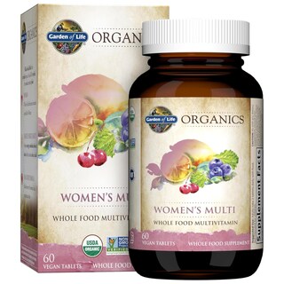 Foto 1 | Suplemento Multivitamínico Orgánico Garden Of Life Organics Para Mujeres, 60 Tabletas - Venta Internacional.