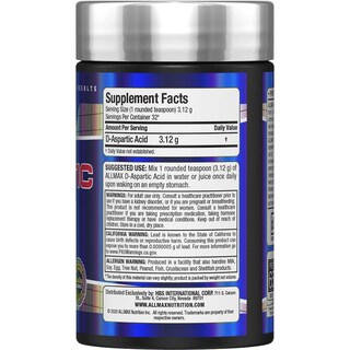 Foto 3 | Suplemento De Ácido D-aspártico Allmax Nutrition 100 G - Venta Internacional.