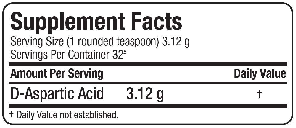 Foto 6 pulgar | Suplemento De Ácido D-aspártico Allmax Nutrition 100 G - Venta Internacional.