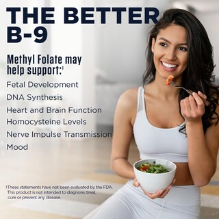 Foto 3 | Suplemento Kal De Folato De Metilo, 400 Mcg, Vitamina B9, Dfe, 90 Tabletas - Venta Internacional.
