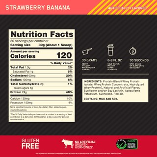 Foto 3 | Proteína De Suero En Polvo Optimum Nutrition Gold Standard 2 Kg - Venta Internacional.