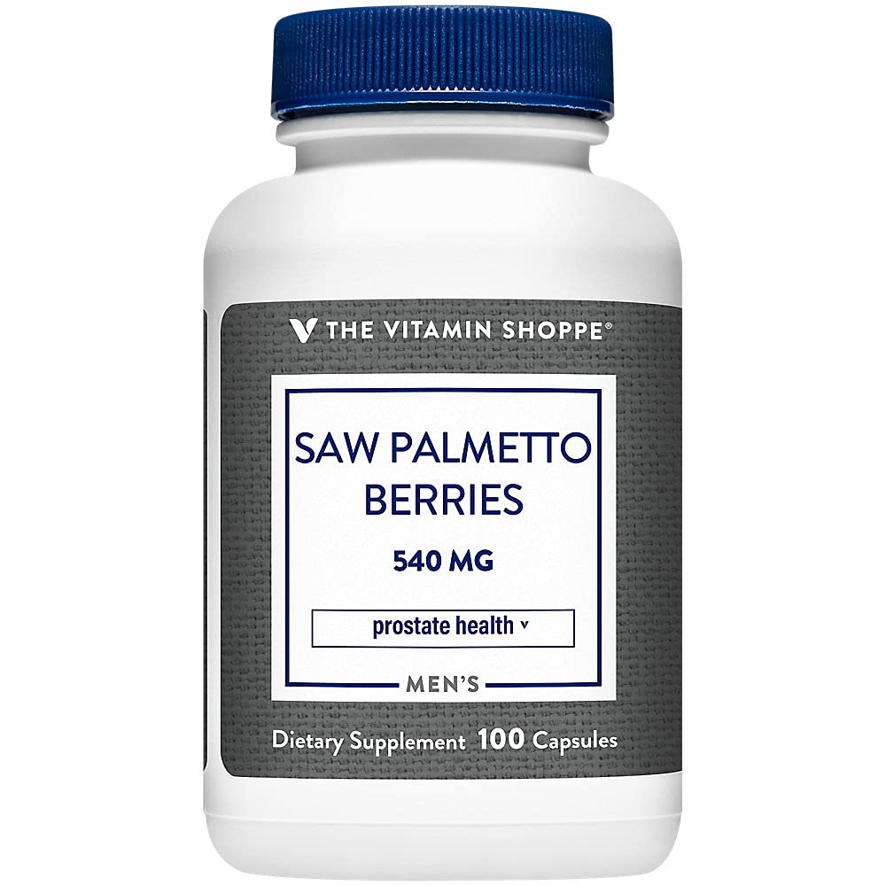 Complemente Las Bayas De Palma Enana Americana The Vitamin Shoppe 540 Mg - Venta Internacional.