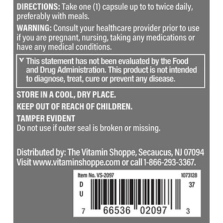 Foto 4 | Complemente Las Bayas De Palma Enana Americana The Vitamin Shoppe 540 Mg - Venta Internacional.