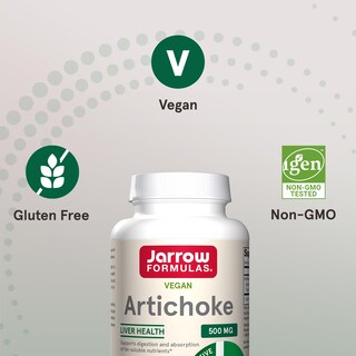 Foto 5 | Suplemento Jarrow Formulas De Alcachofa 500 Mg 180 Cápsulas - Venta Internacional.