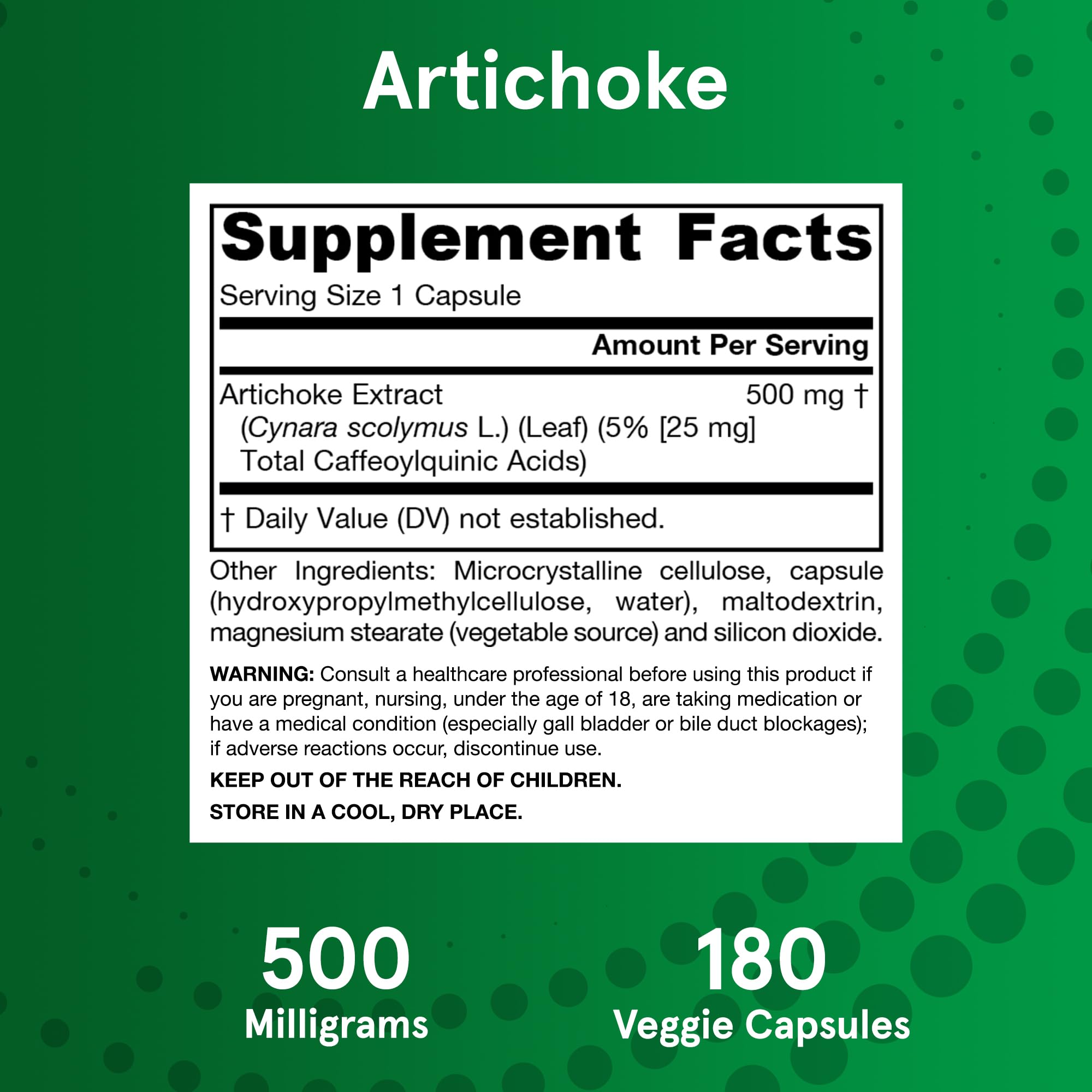 Foto 7 pulgar | Suplemento Jarrow Formulas De Alcachofa 500 Mg 180 Cápsulas - Venta Internacional.