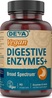 Foto 1 | Suplemento Deva, Vitaminas Veganas Y Enzimas Digestivas, 90 Cápsulas - Venta Internacional.