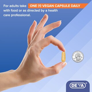 Foto 5 | Suplemento Deva, Vitaminas Veganas Y Enzimas Digestivas, 90 Cápsulas - Venta Internacional.