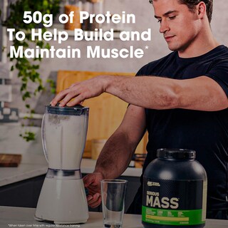 Foto 4 | Proteína En Polvo Para Ganar Peso Optimum Nutrition Serious Mass - Venta Internacional.
