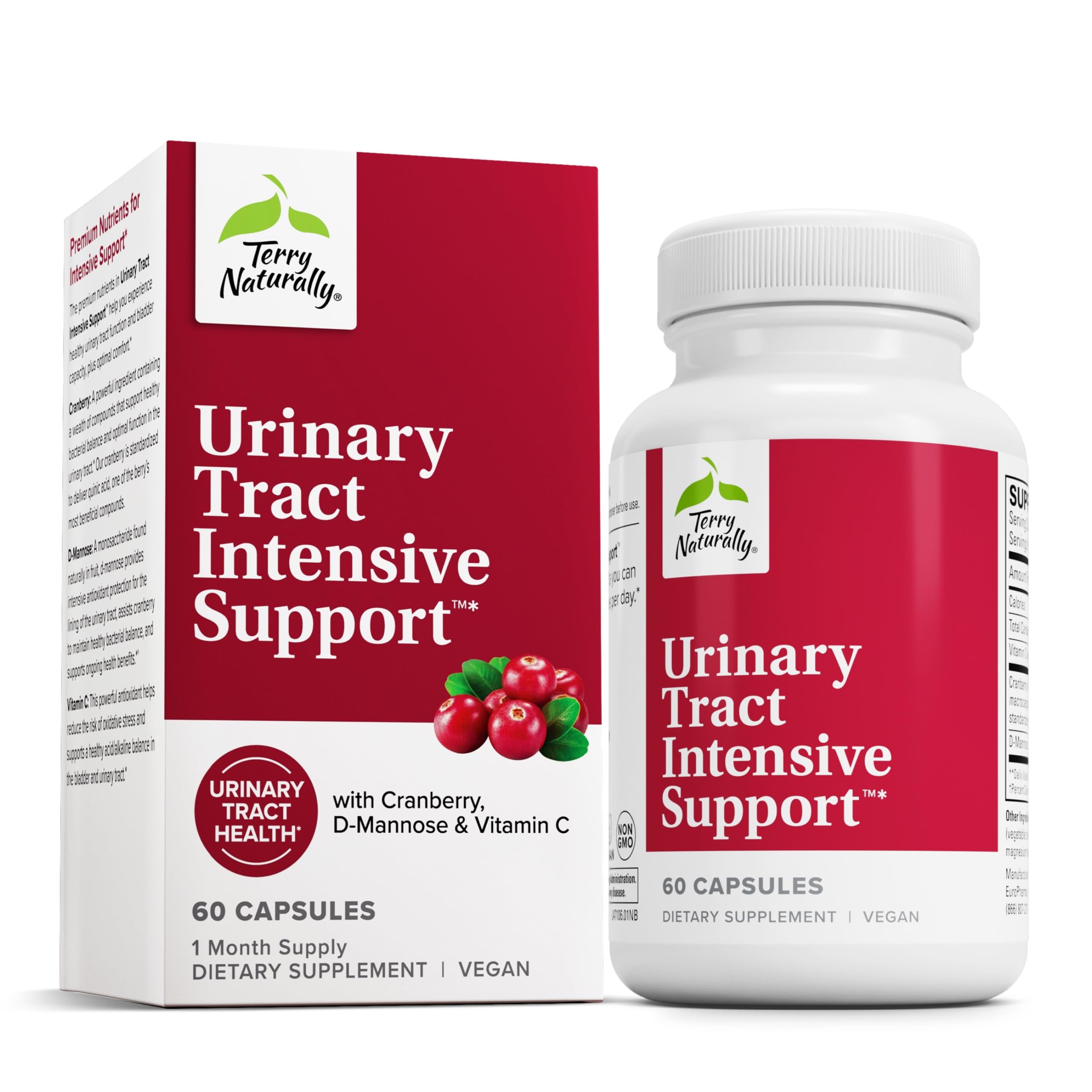 Foto 2 pulgar | Suplemento De Salud Terry Naturally Urinary Tract 60 Cápsulas - Venta Internacional.
