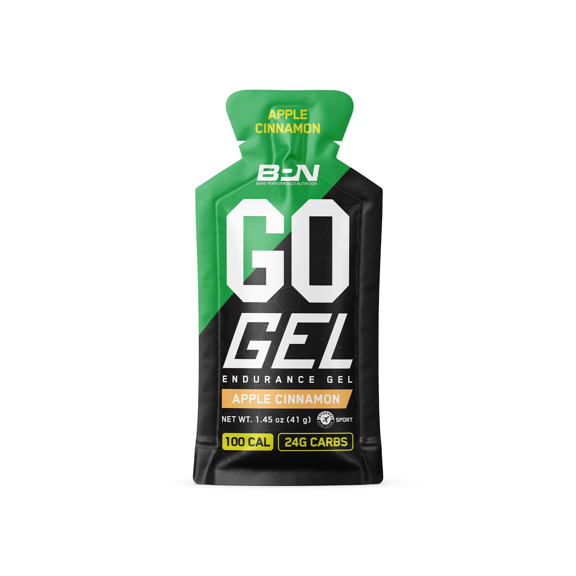 Foto 3 pulgar | Gel De Resistencia Bare Performance Nutrition Bpn Go Gel, Manzana Y Canela - Venta Internacional.