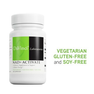 Foto 4 | Suplemento Nad+ Activate De Davinci Labs Con Vitamina C Y Niacina 30 Cápsulas - Venta Internacional.