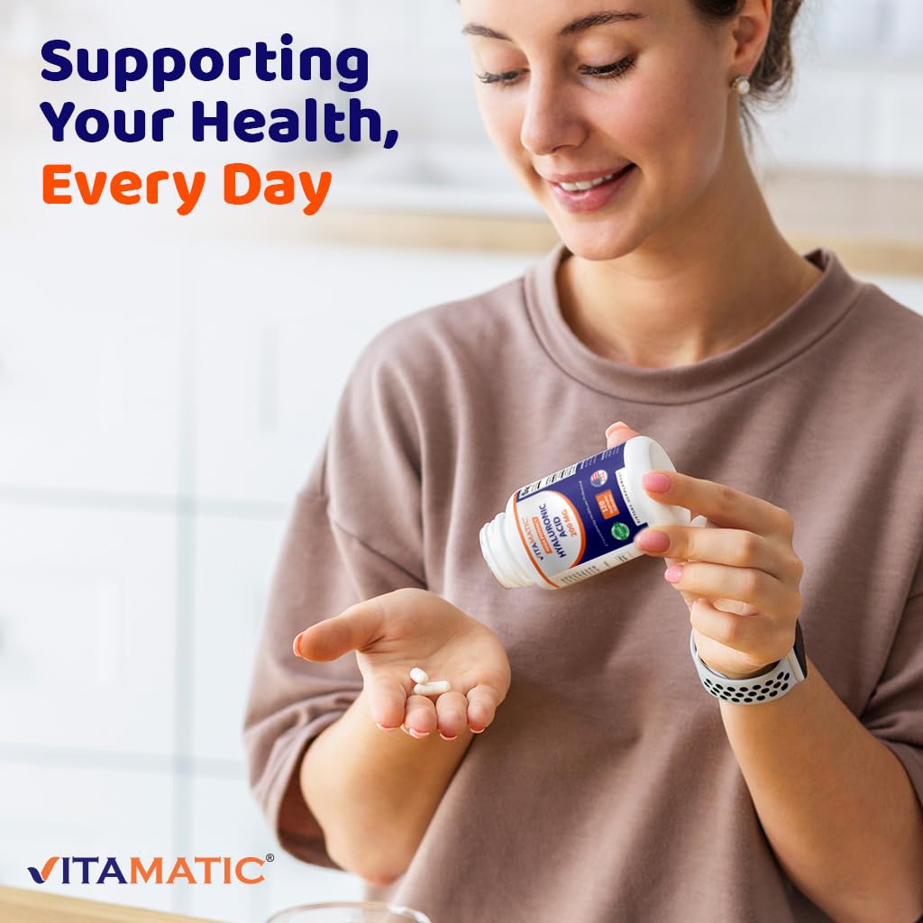 Foto 8 pulgar | Suplementos De Ácido Hialurónico Vitamático 200 Mg 120 Cápsulas - Venta Internacional.