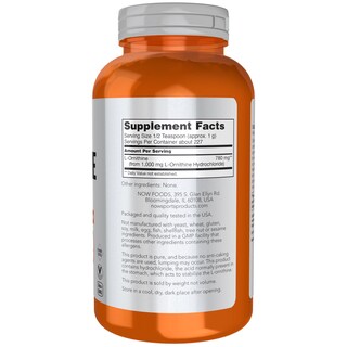 Foto 2 | Suplemento Now Foods Sports Nutrition L-ornitina 240 Ml - Venta Internacional.
