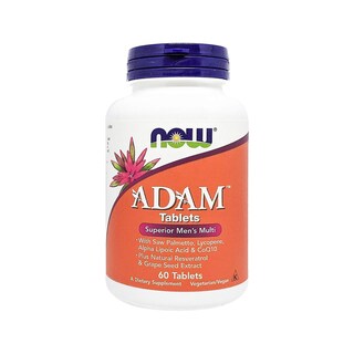 Foto 2 | Suplemento Now Foods Adam Male Multi 60 Comprimidos - Venta Internacional.