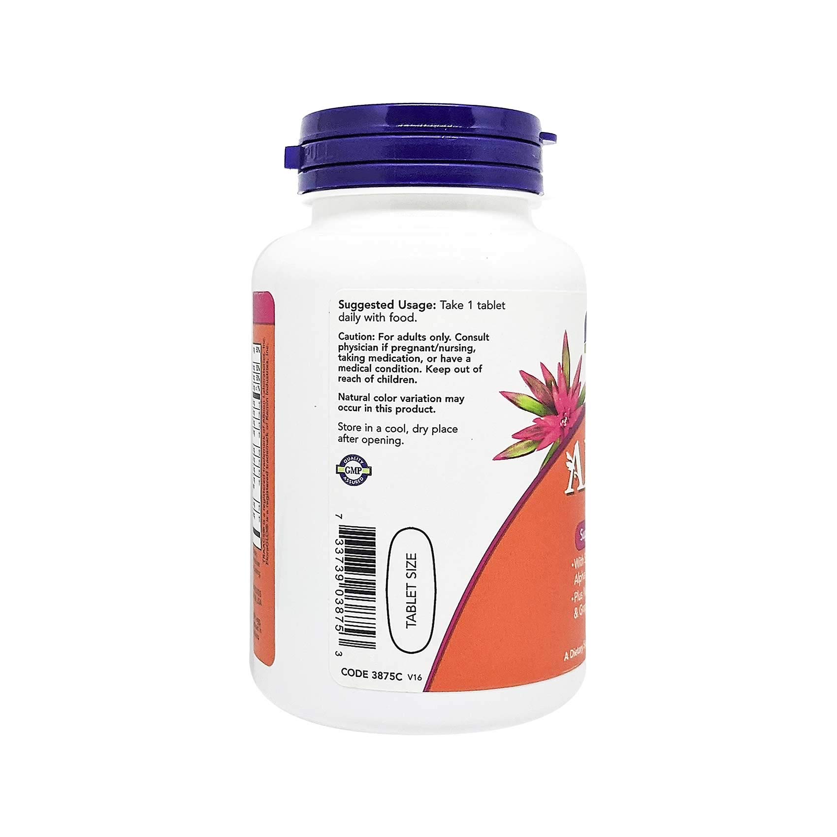 Foto 6 pulgar | Suplemento Now Foods Adam Male Multi 60 Comprimidos - Venta Internacional.