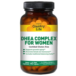 Foto 1 | Suplemento Country Life Dhea Complex Para Mujeres, 60 Cápsulas - Venta Internacional.
