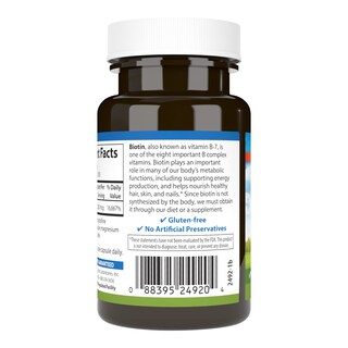 Foto 3 | Suplemento De Biotina Carlson De 5000 Mcg Para Cabello, Uñas Y Energía - Venta Internacional.