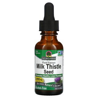 Foto 1 | Suplemento Nature's Answer Con Semillas De Cardo Mariano Sin Alcohol, 30 Ml - Venta Internacional.
