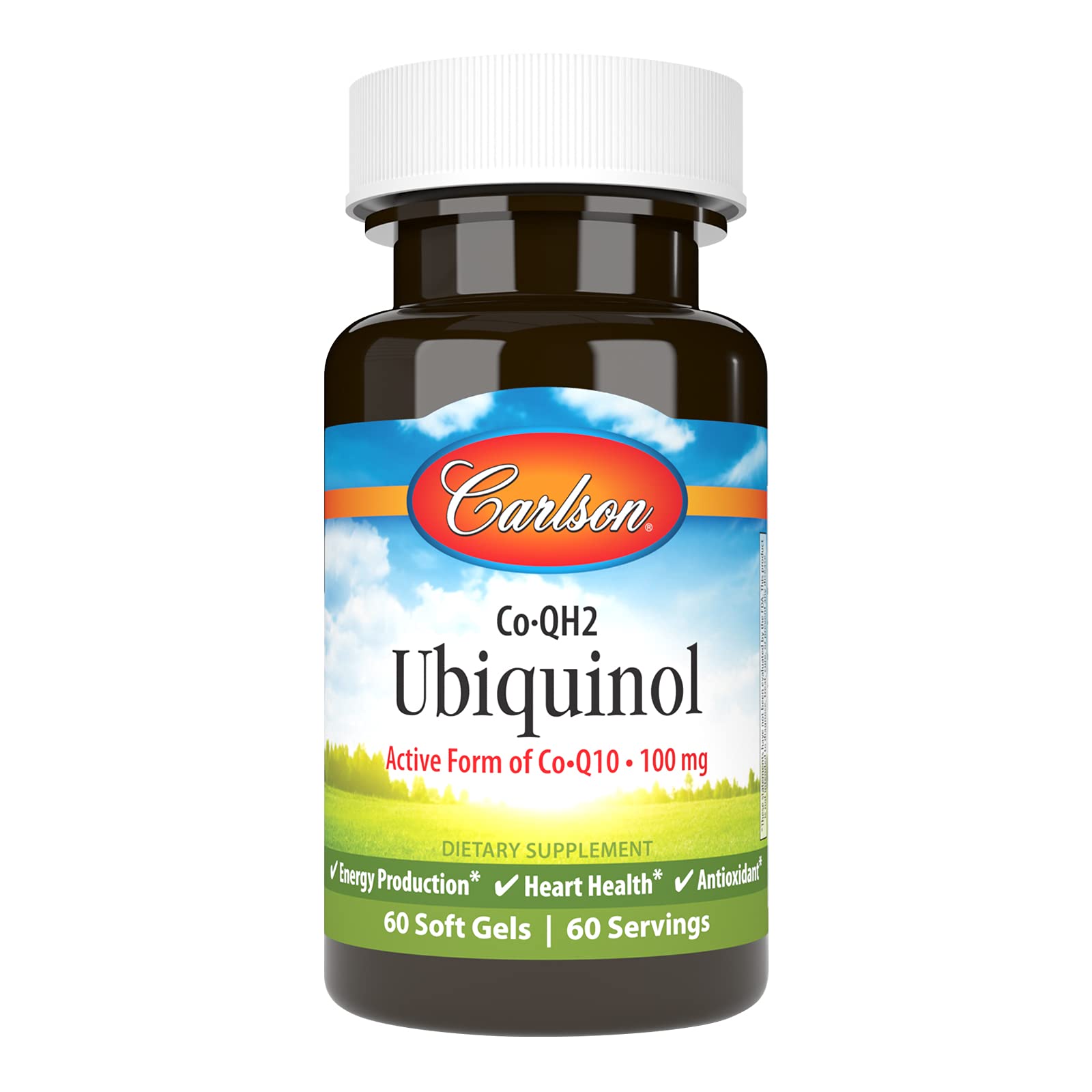Foto 2 pulgar | Suplemento Carlson Co-qh2 Ubiquinol 100 Mg 60 Cápsulas Blandas - Venta Internacional.