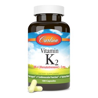 Foto 5 | Suplemento Carlson De Vitamina K2 Mk-4 Y Menatetrenona 180 Cápsulas - Venta Internacional.