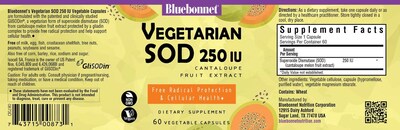 Foto 2 | Suplemento: Extracto De Melón Y Melón Bluebonnet Super Fruit - Venta Internacional.
