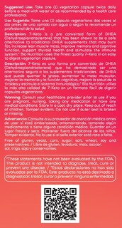 Foto 3 | Suplemento Bio Nutrition 7-keto 50 Cápsulas Vegetarianas Dhea 50 Mg - Venta Internacional.