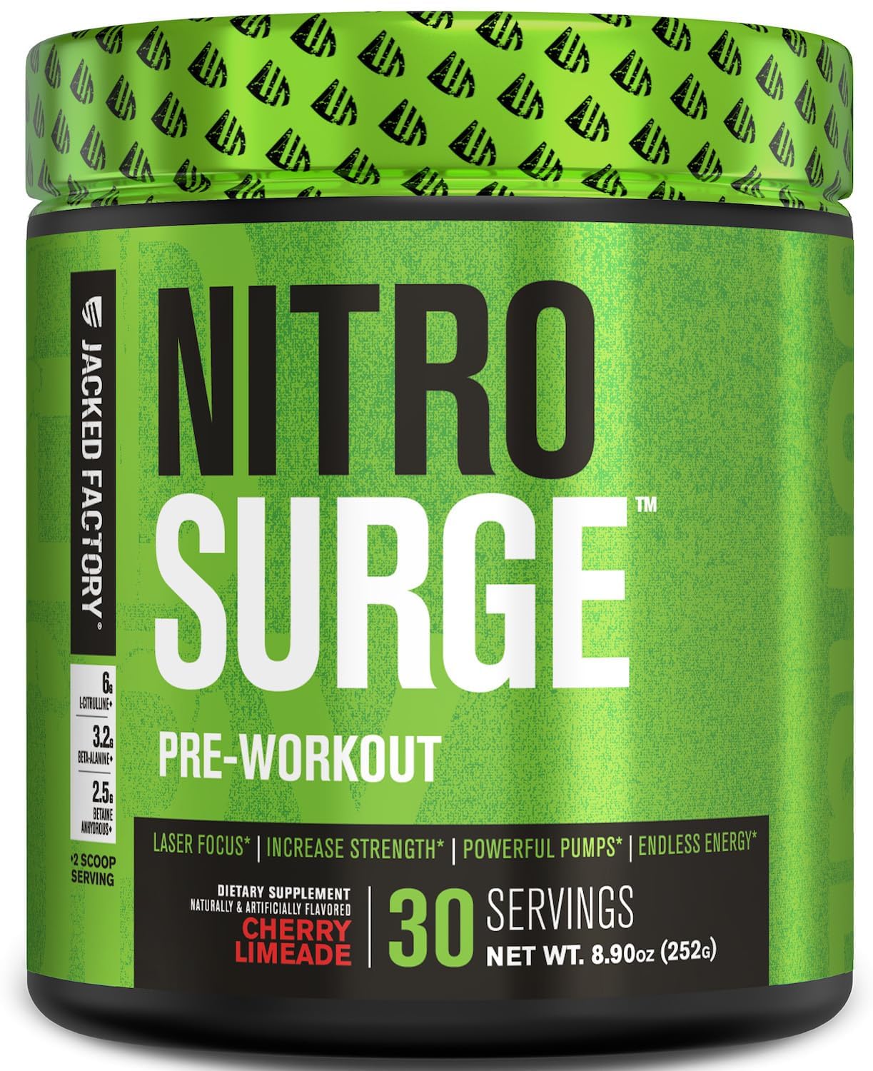 Suplemento Para Antes Del Entrenamiento Jacked Factory Nitrosurge 30 Porciones - Venta Internacional.