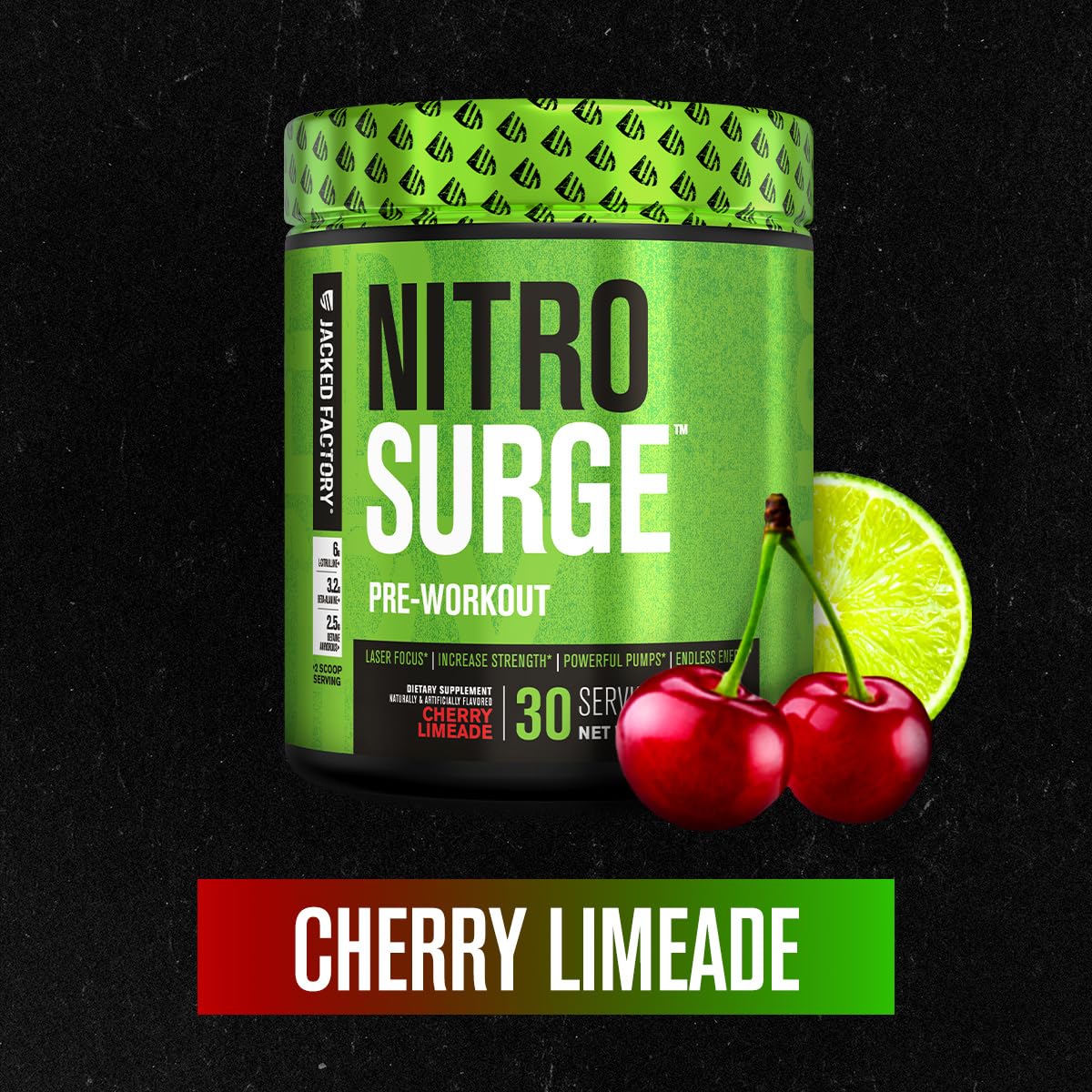 Foto 4 pulgar | Suplemento Para Antes Del Entrenamiento Jacked Factory Nitrosurge 30 Porciones - Venta Internacional.