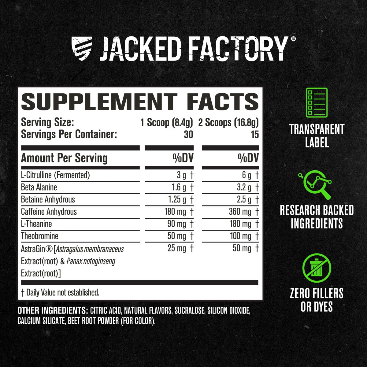 Foto 6 pulgar | Suplemento Para Antes Del Entrenamiento Jacked Factory Nitrosurge 30 Porciones - Venta Internacional.