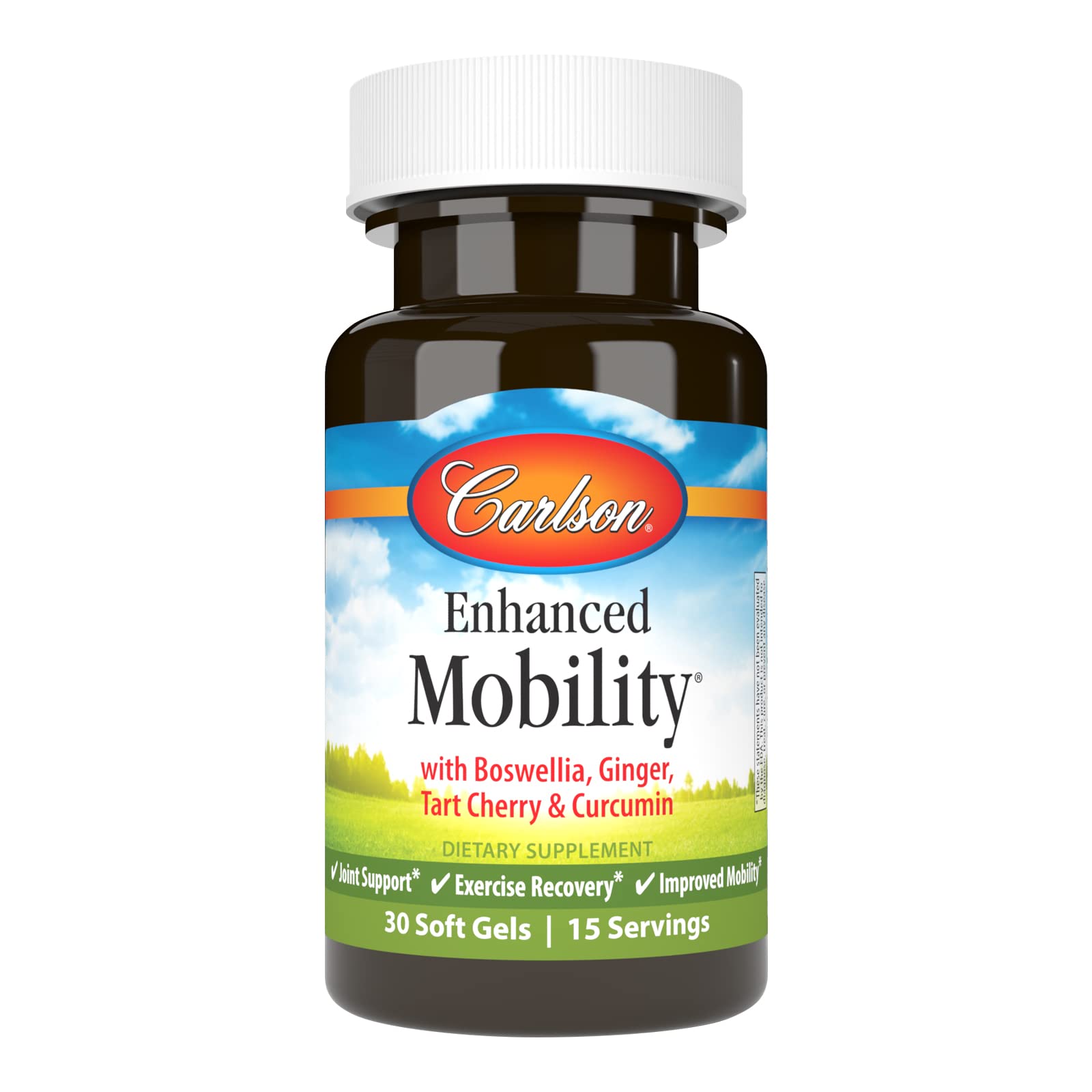 Suplemento Carlson Enhanced Mobility 30 Cápsulas Blandas - Venta Internacional.