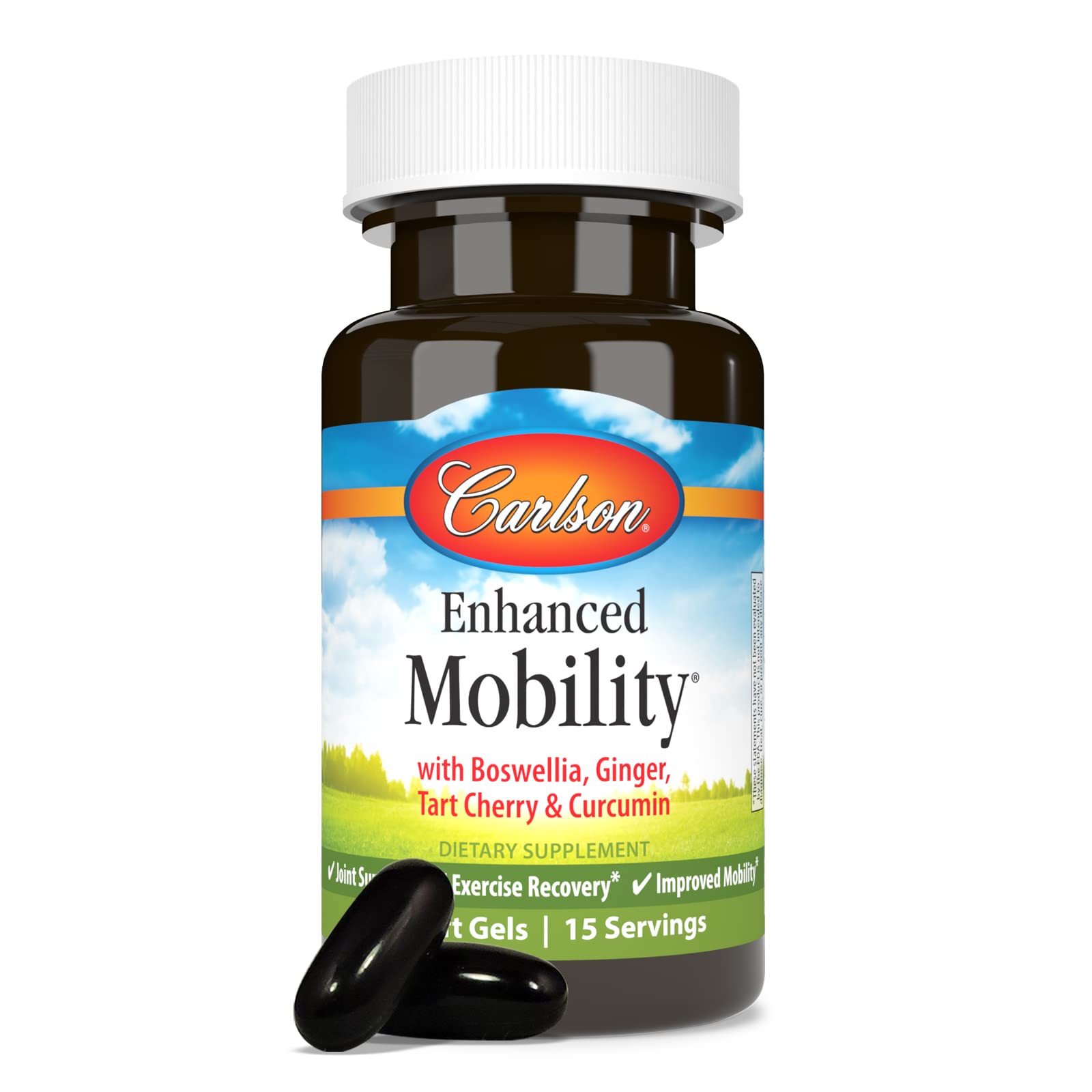 Foto 5 | Suplemento Carlson Enhanced Mobility 30 Cápsulas Blandas - Venta Internacional.