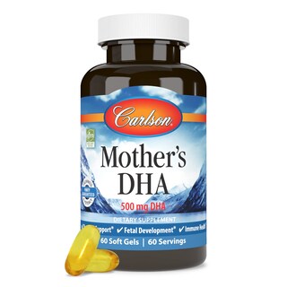 Foto 5 | Suplemento Carlson Mother's Dha Prenatal 500 Mg De Dha 60 Cápsulas Blandas - Venta Internacional.