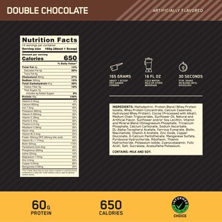 Foto 2 | Proteína En Polvo Para Ganar Peso Optimum Nutrition Gs Pro Gainer - Venta Internacional.