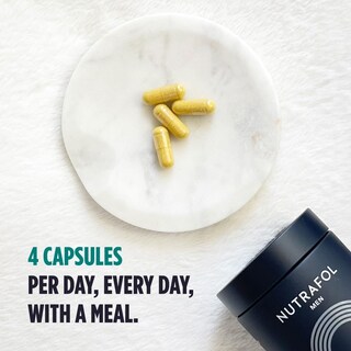 Foto 3 | Nutrafol Men 120 Cápsulas | Crecimiento Capilar Y Densidad Sin Efectos Secundarios