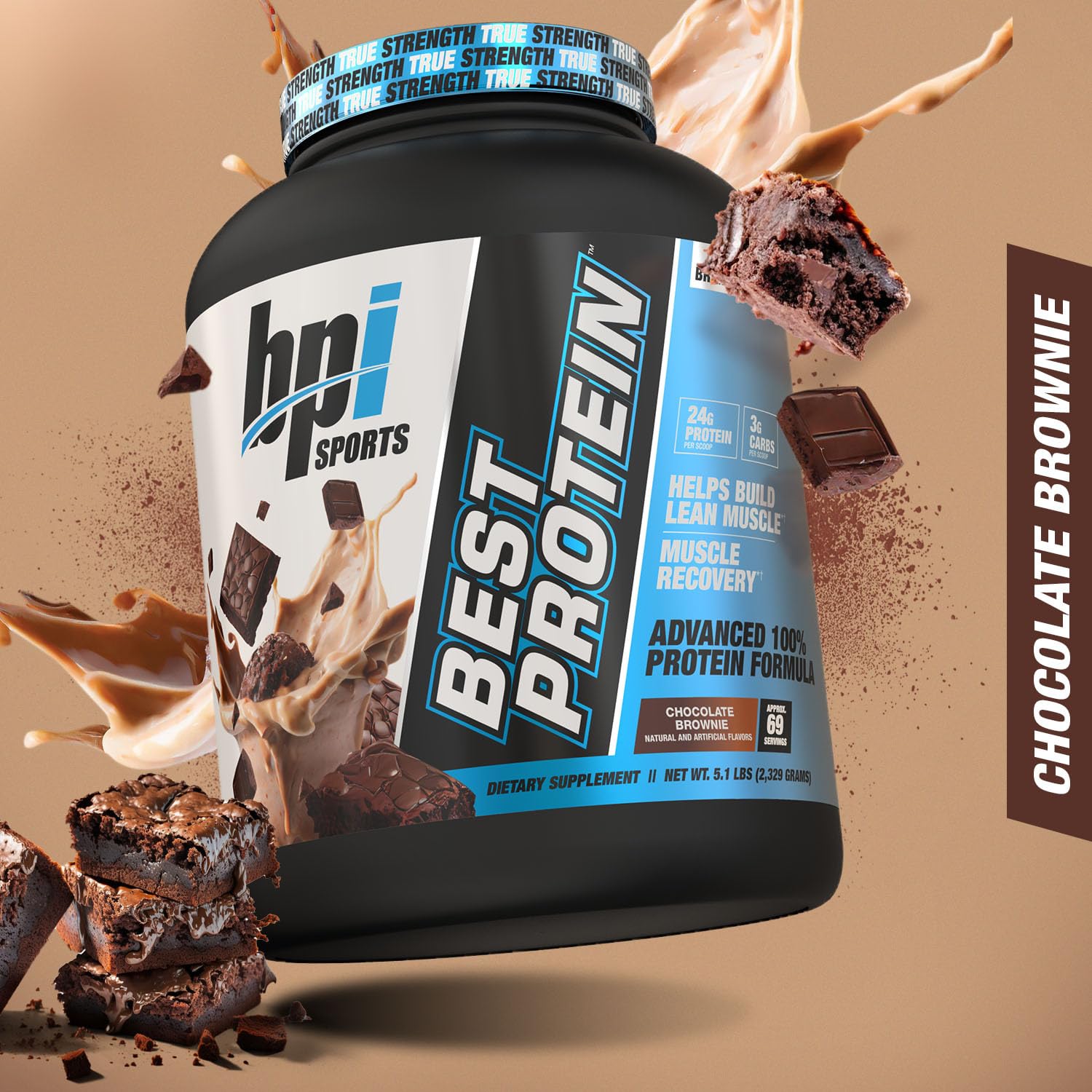 Foto 4 pulgar | Proteína En Polvo Bpi Sports Best Protein 100% Whey, 2,3 Kg, Chocolate - Venta Internacional.