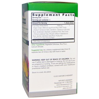 Foto 2 | Suplemento Liver Support Nature's Answer 90 Cápsulas - Venta Internacional.