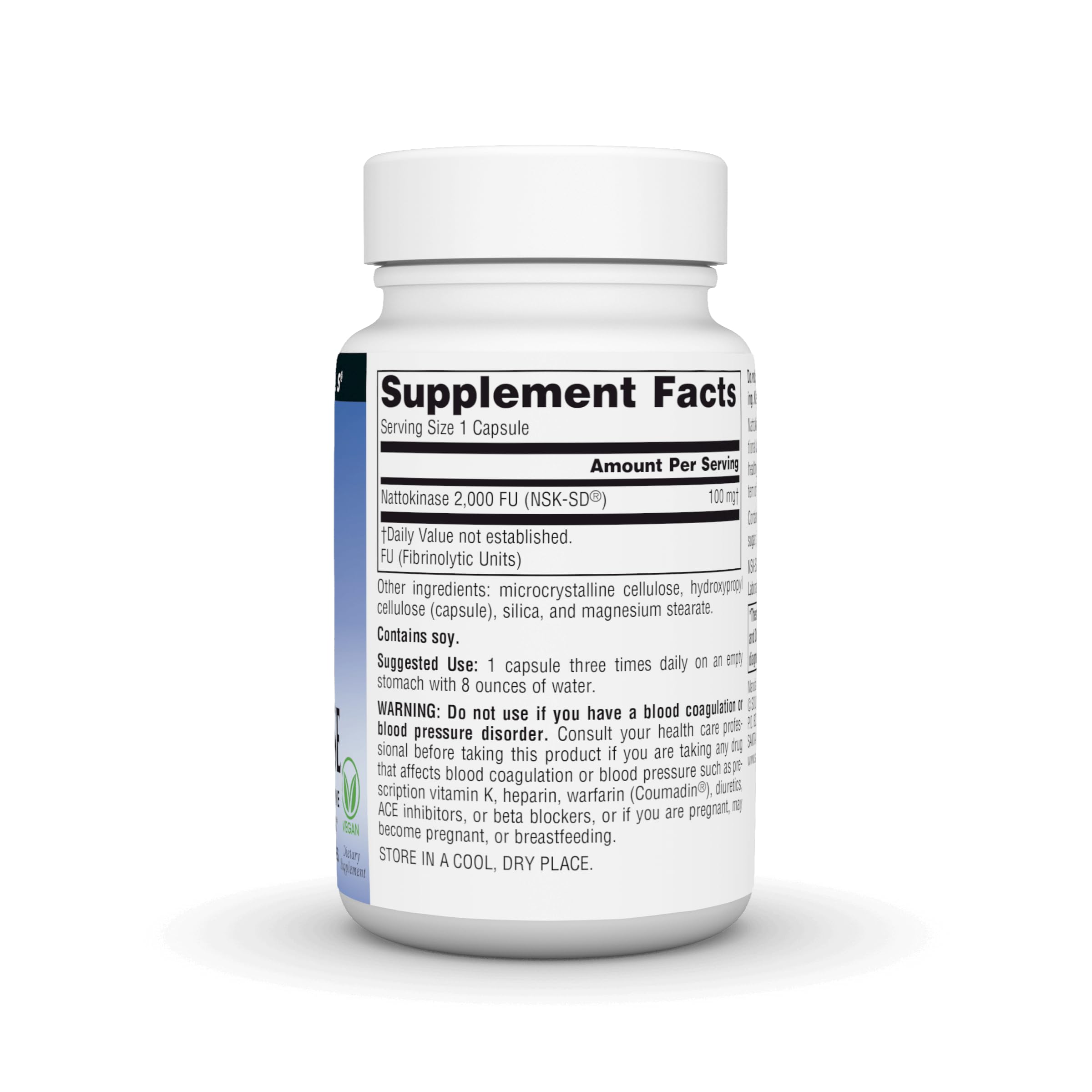 Foto 3 pulgar | Natokinasa Nsk-sd De Supplement Source Naturals 100 Mg - 60 Cápsulas - Venta Internacional.