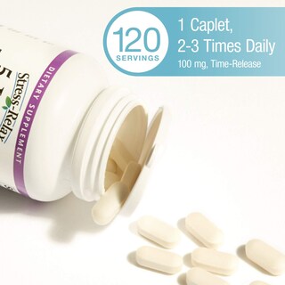 Foto 4 | Suplemento Natural Factors Stress-relax 5-htp 100 Mg 120 Cápsulas - Venta Internacional.