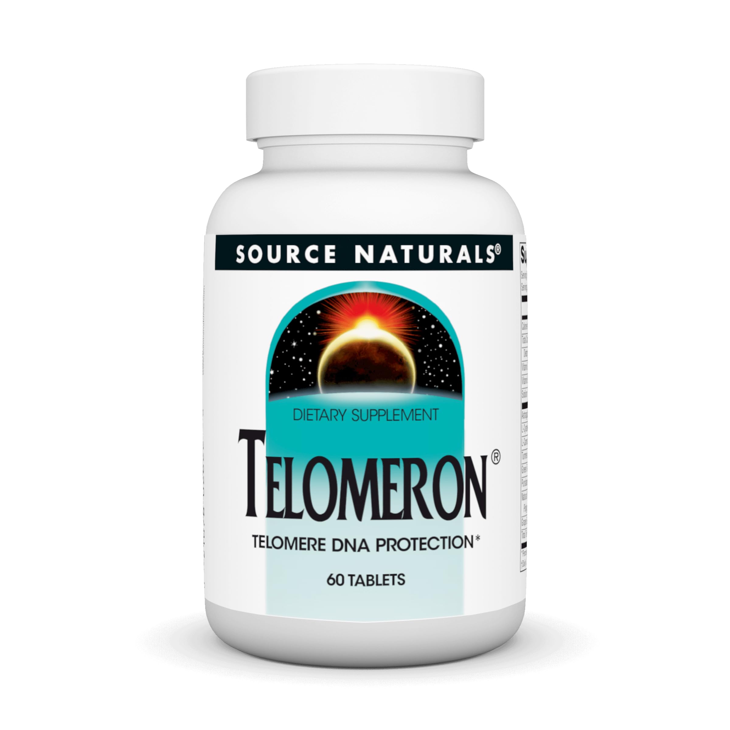 Suplemento Source Naturals Telomeron 60 Comprimidos - Venta Internacional.