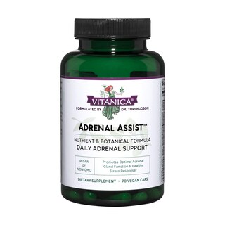 Foto 1 | Suplemento Vitanica Adrenal Assist Adrenal Support 90 Cápsulas - Venta Internacional.