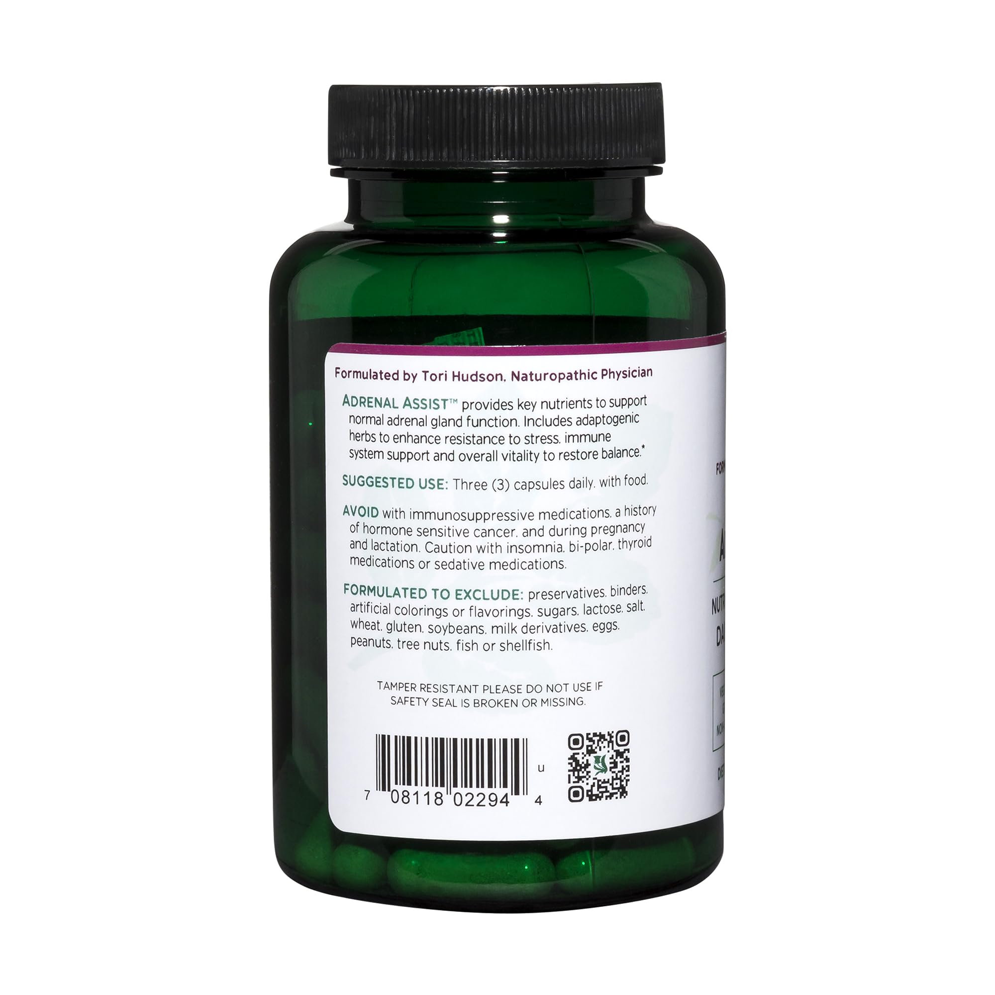 Foto 4 pulgar | Suplemento Vitanica Adrenal Assist Adrenal Support 90 Cápsulas - Venta Internacional.
