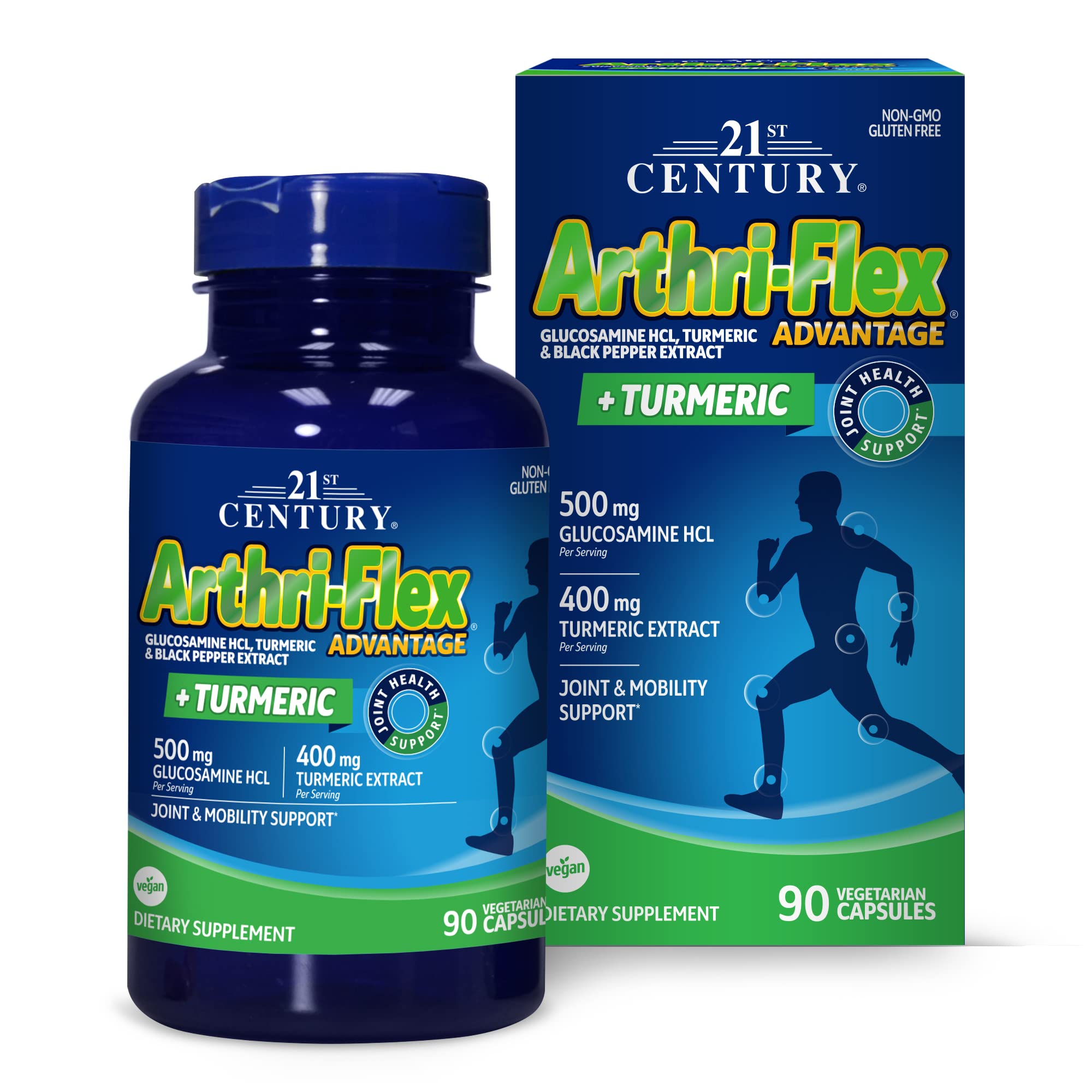 Foto 1 | Suplemento 21st Century Arthri-flex Advantage + Curcuma 90 Cápsulas - Venta Internacional.